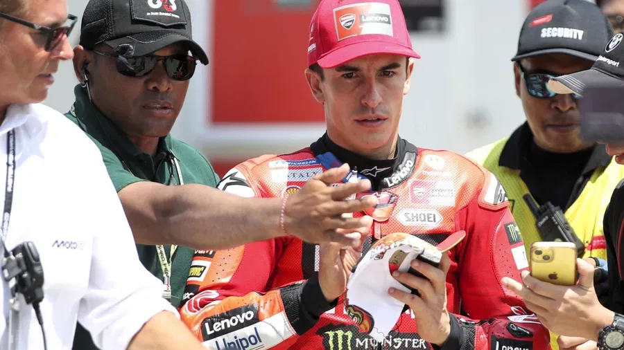 Marc Márquez suffers shoulder injury after high-speed crash with ...